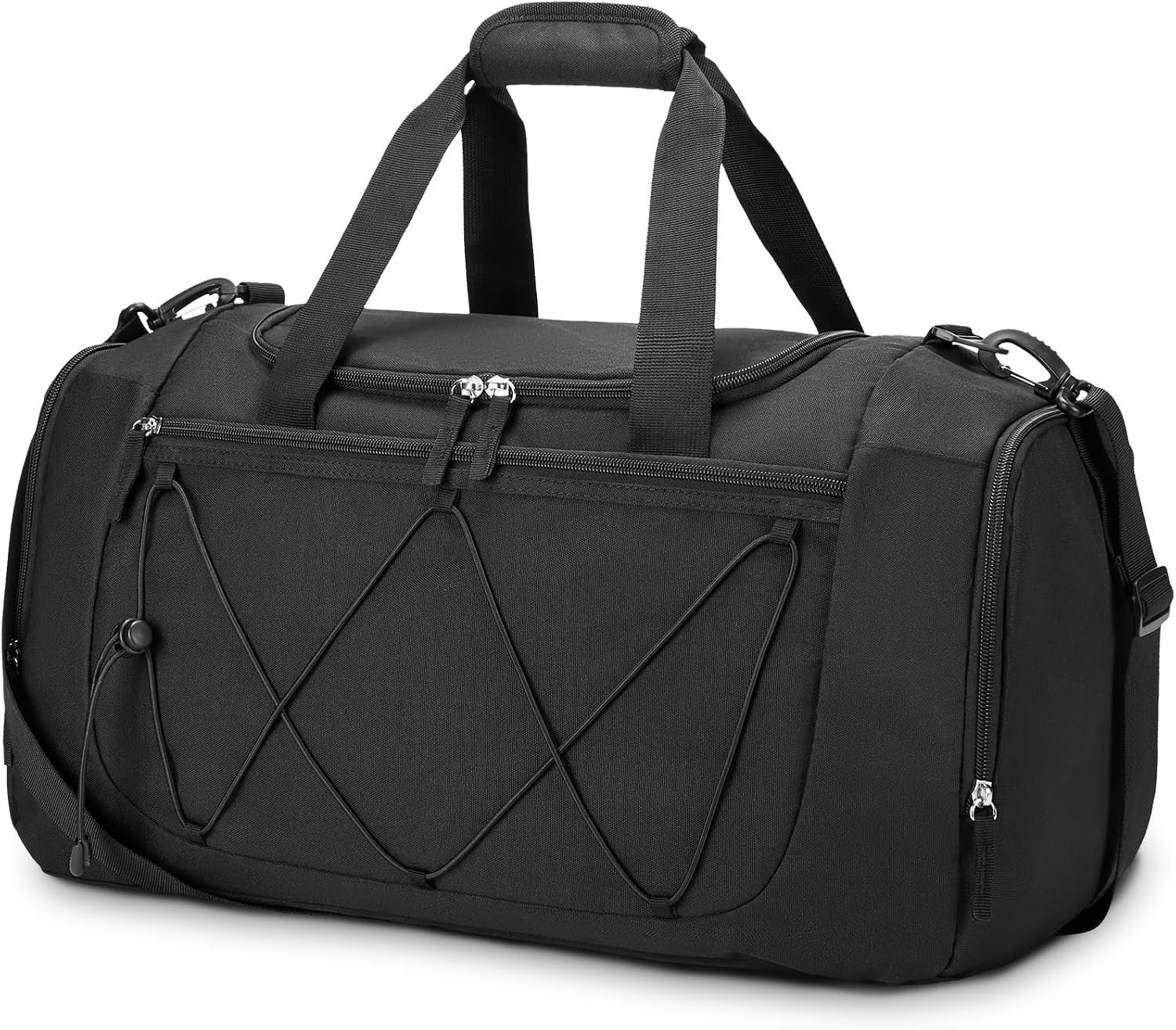 Vorspack 21 Inches Gym Bag for Men, Duffel Bag with Shoe Compartment