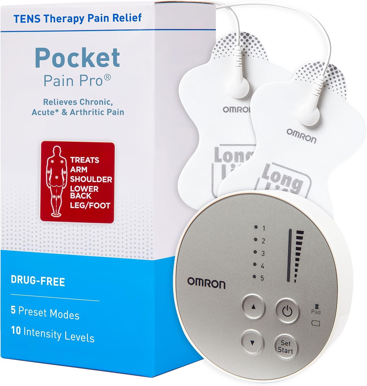 Omron Pocket Pain Pro TENS Unit Muscle Stimulator